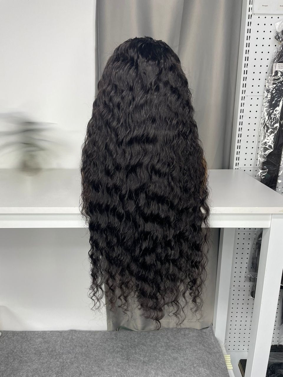 Mink Virgin 13x4 Transparent Lace Wig - Curly/Wave Textures