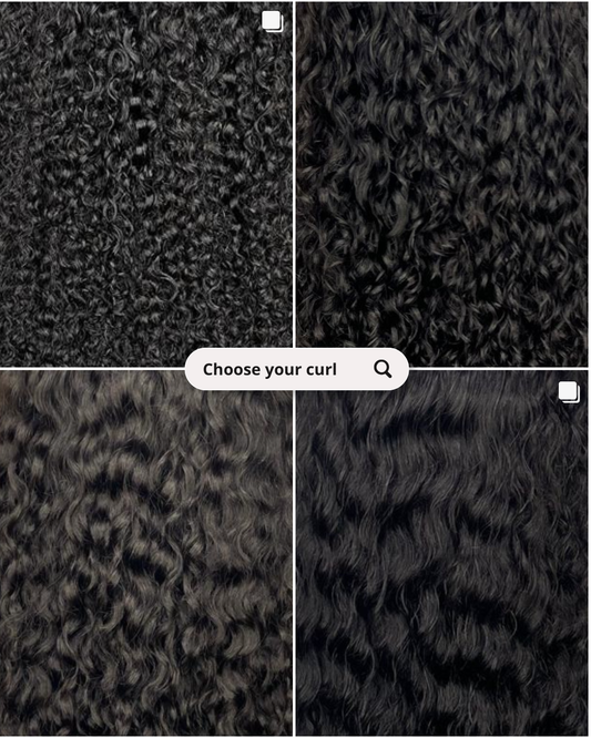 Premium Virgin 6x6 HD Lace Wig - Curly/Wave Textures