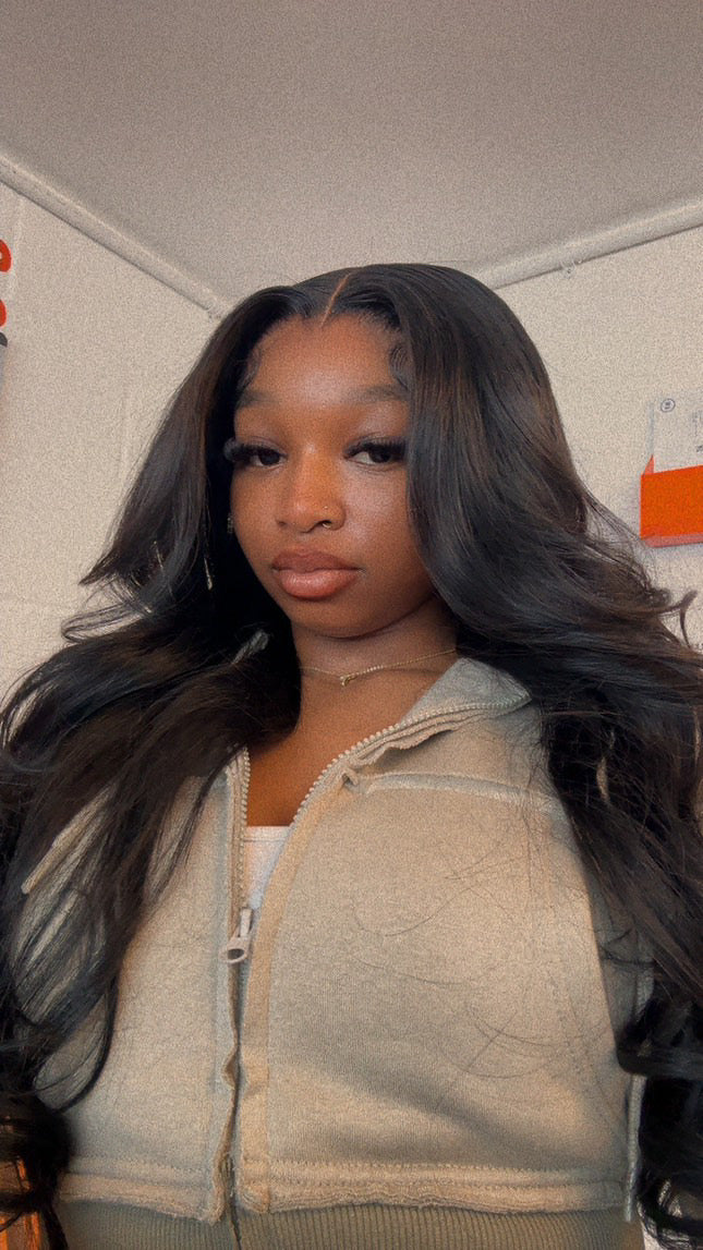 Mink Virgin 13x6 Transparent Lace Wig - Straight/Body Wave