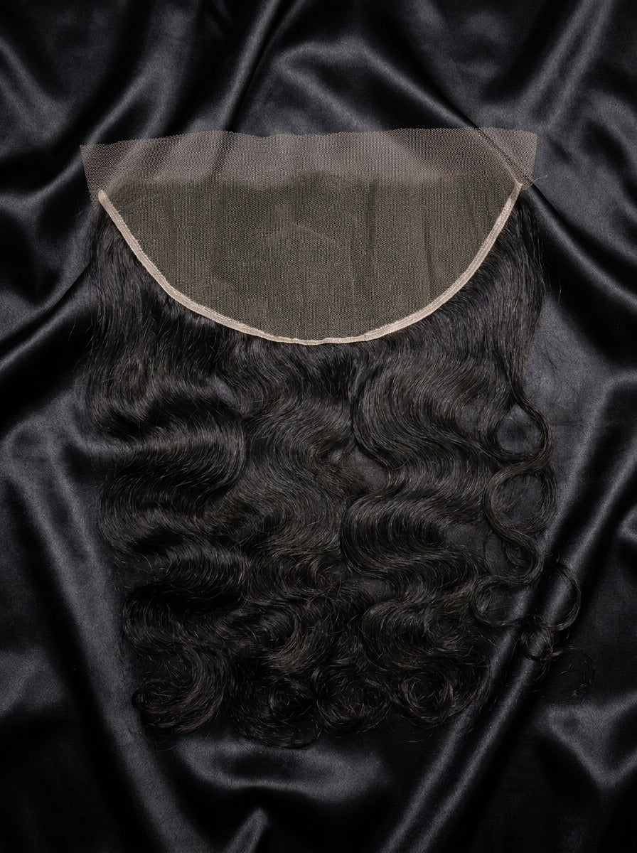 Premium Virgin 13x6 Transparent Lace Frontal