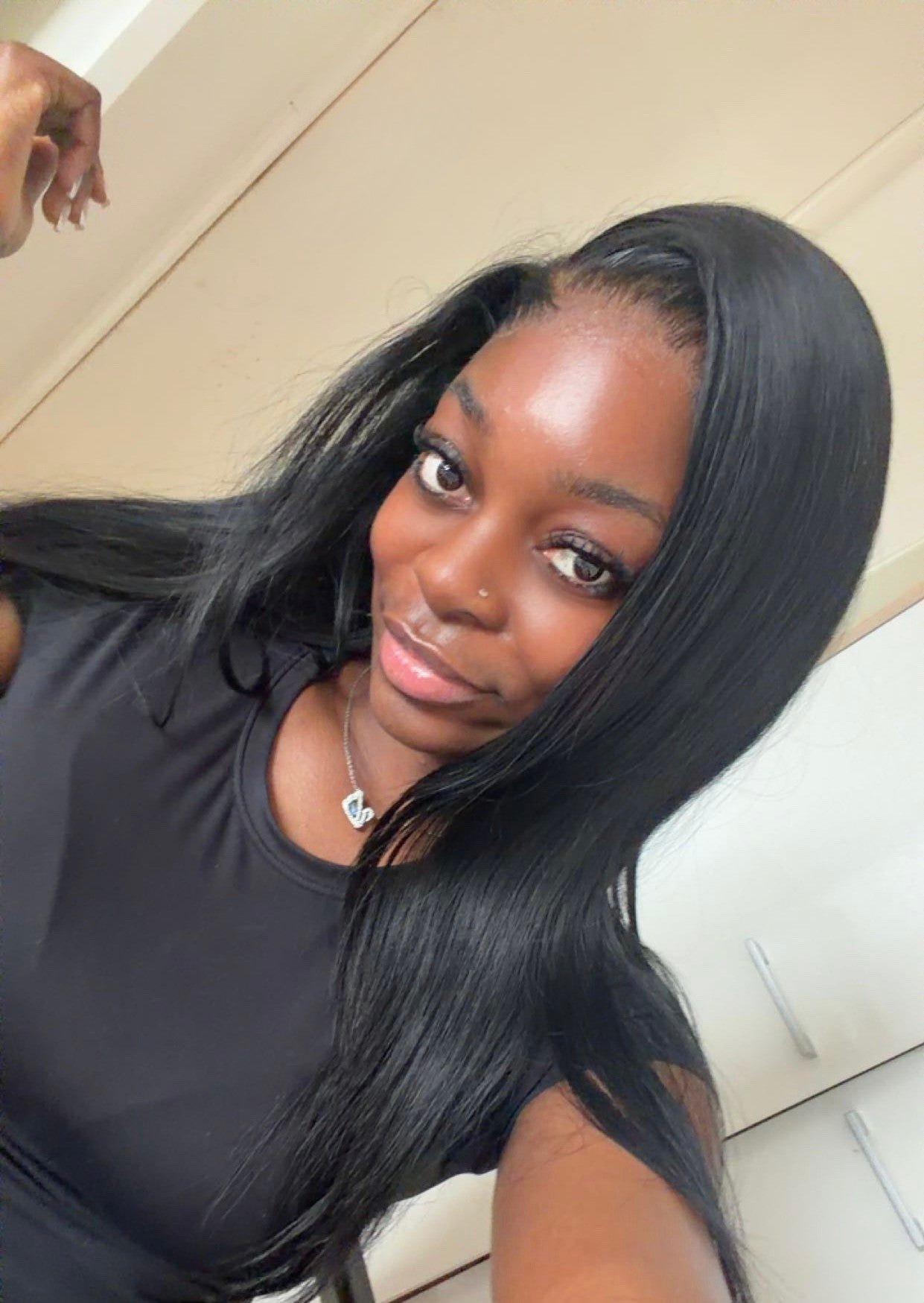 Mink Virgin Mini Frontal HD Lace Wig - Straight/Body Wave