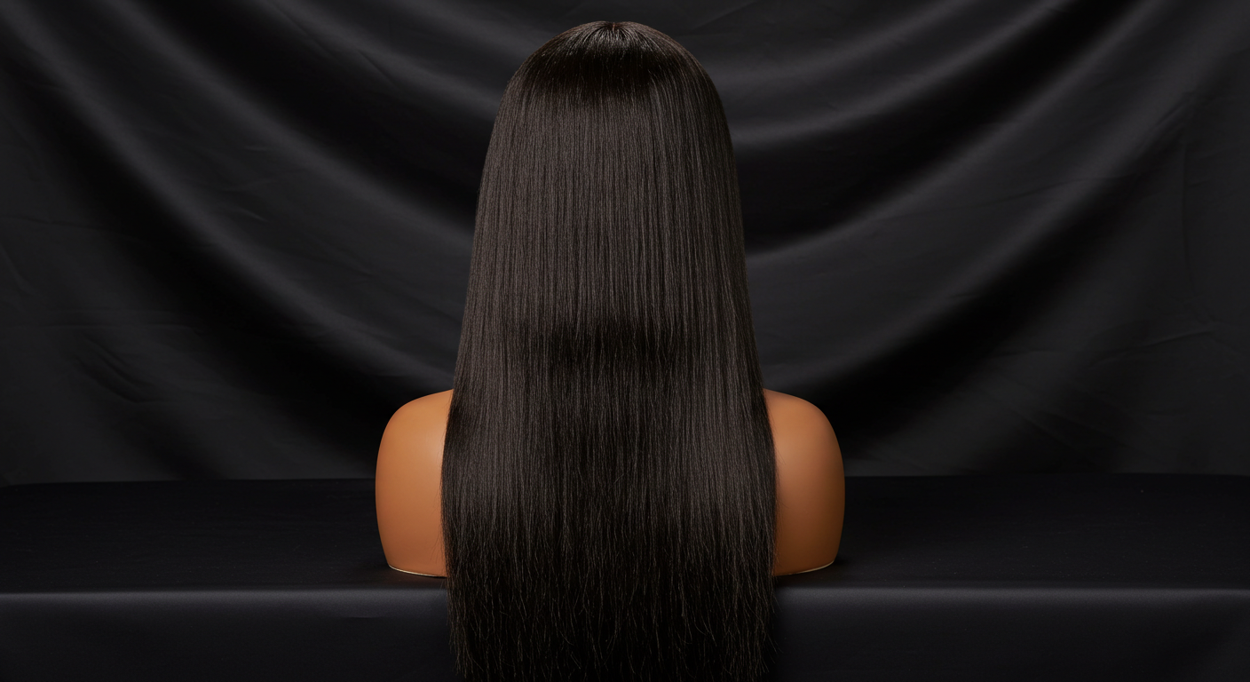 Mink Virgin Closure Transparent Lace Wig - Straight/Body Wave