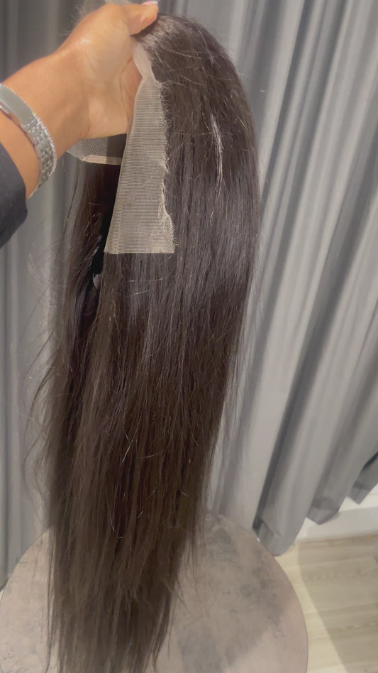 Mink Virgin 13x6 HD Lace Wig - Straight/Body Wave