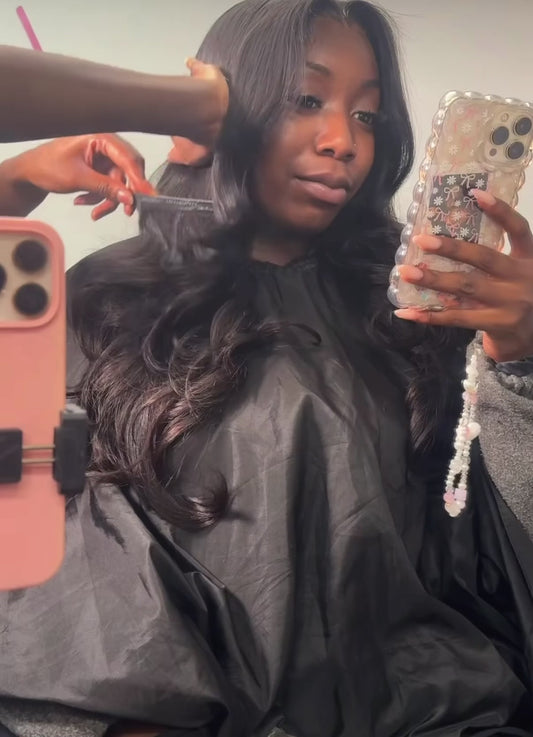 Mink Virgin Mini Frontal HD Lace Wig - Straight/Body Wave