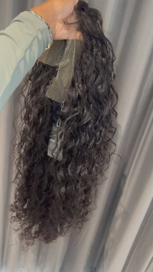 Premium Virgin 13x6 HD Lace Wig - Curly/Wave Textures