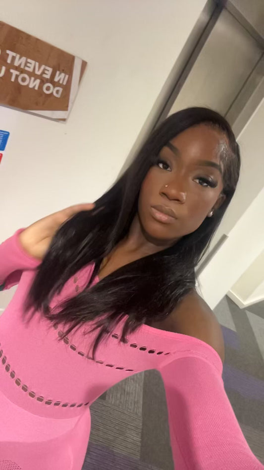 Mink Virgin 13x4 Transparent Lace Wig - Straight/Body Wave